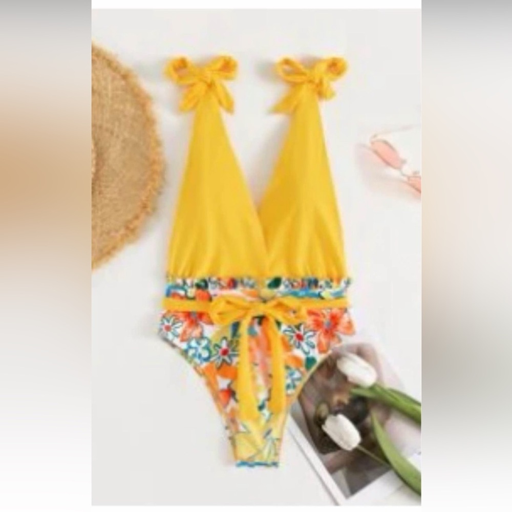 Shein. New. One piece swimsuit